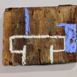 Cyprian Icon, 2006, painting on draft wood