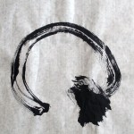 Enso, 2011, ink on washi paper