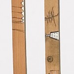 Hedge, installation, pencil drawing on wood, Tova Osman Gallery, 2004